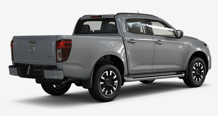 Mazda bt 50 camioneta pickup gris v1